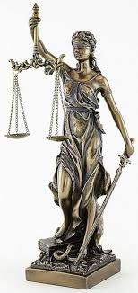 Photo of Lady Justice.