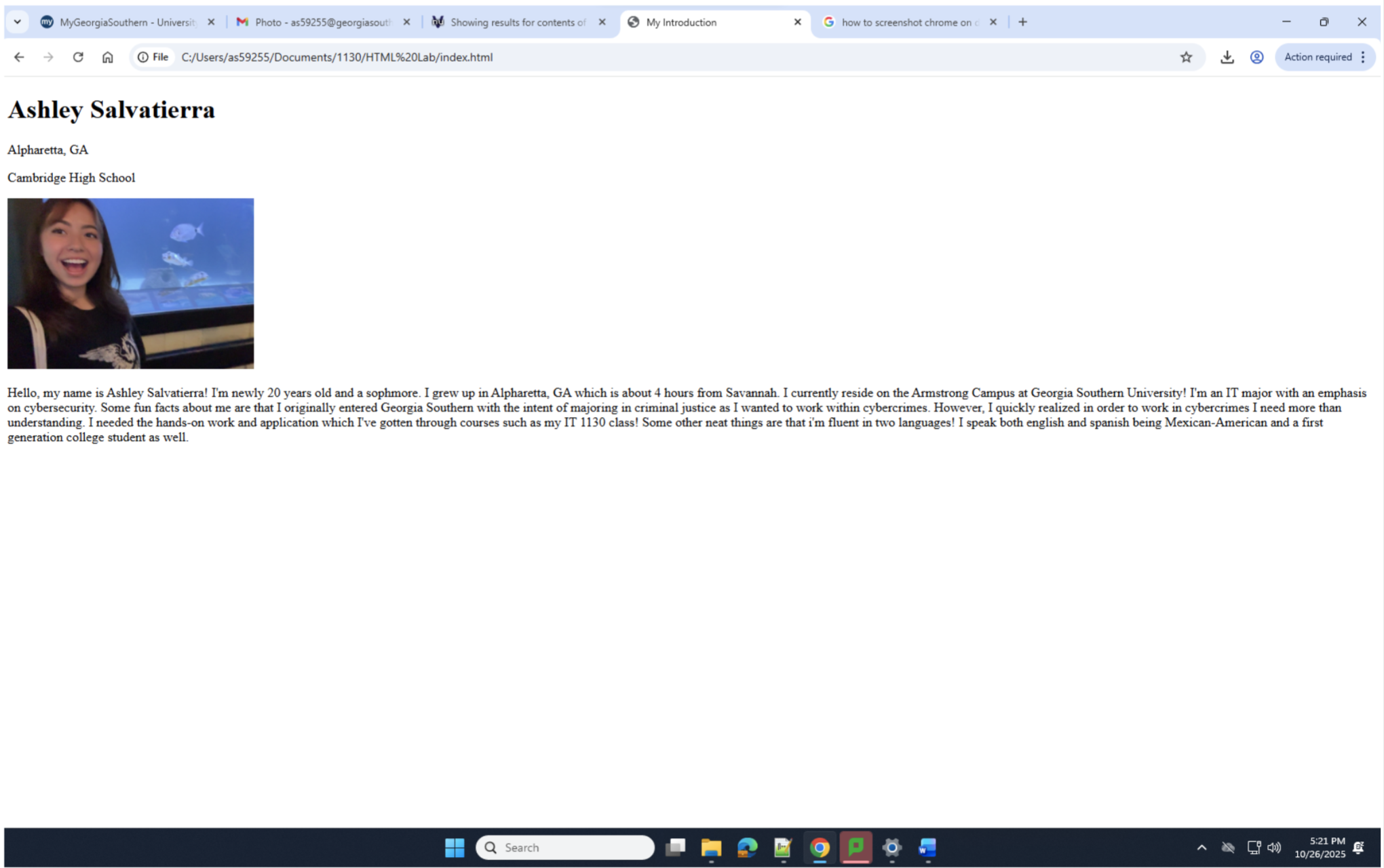 HTML Project